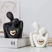 Creative couple figure decoration Newlywed home decoration