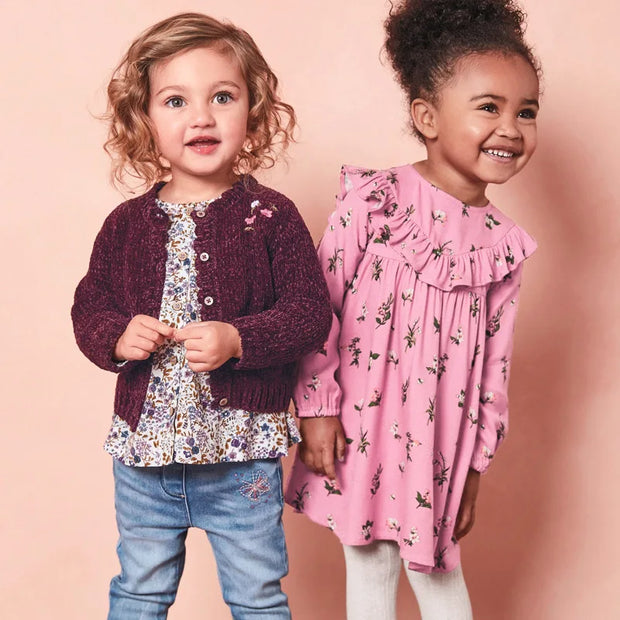 V-TREE Cute Baby Girl Dresses Floral Printed