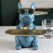 Home Room Decor Figurine Cool Bulldog